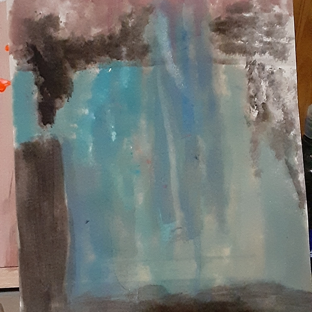 Waters falls art